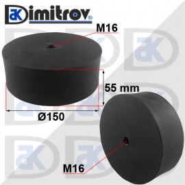 Антивибрационен тампон М16 х Ø 150 х 55 mm